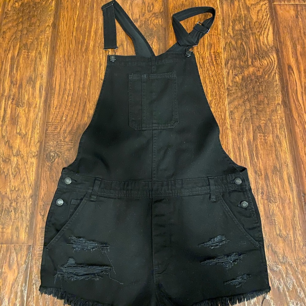 COPY - Black short overalls